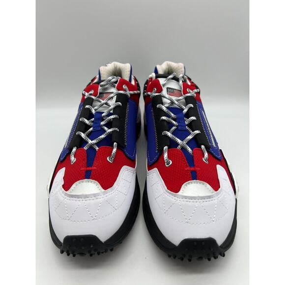Polo Ralph Lauren PS200 SK HTL Men\'s Red Blue White Shoes Size 14 NEW main image 5